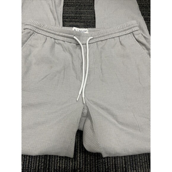 Original Penguin Munsingwear Men's Pants Gray White Plaid Stretch Slim Fit MED - Picture 4 of 11